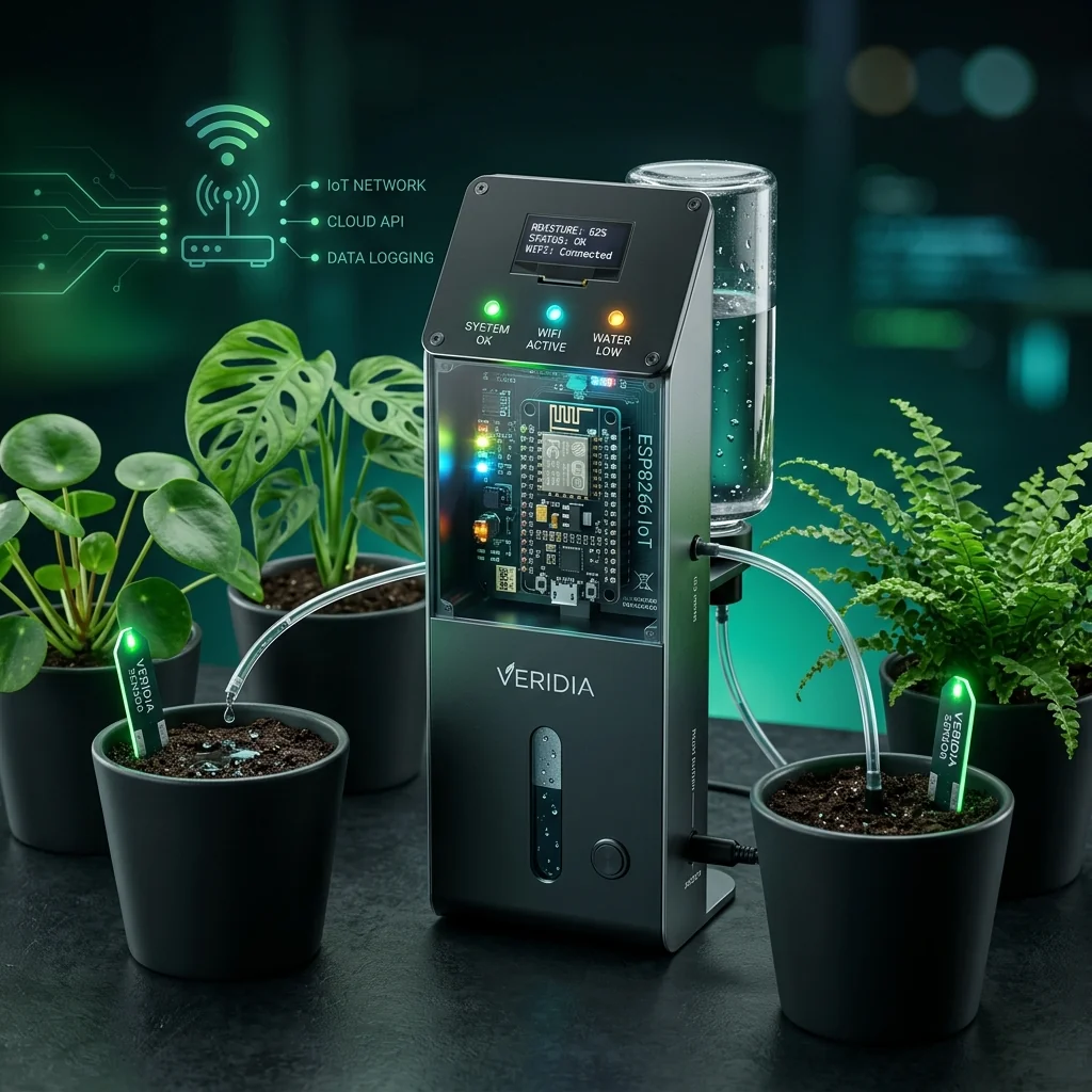 Smart Plant Watering System visual showcase