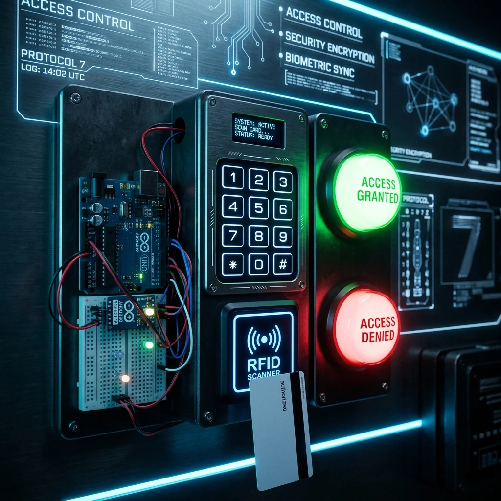 RFID Security Lock visual showcase