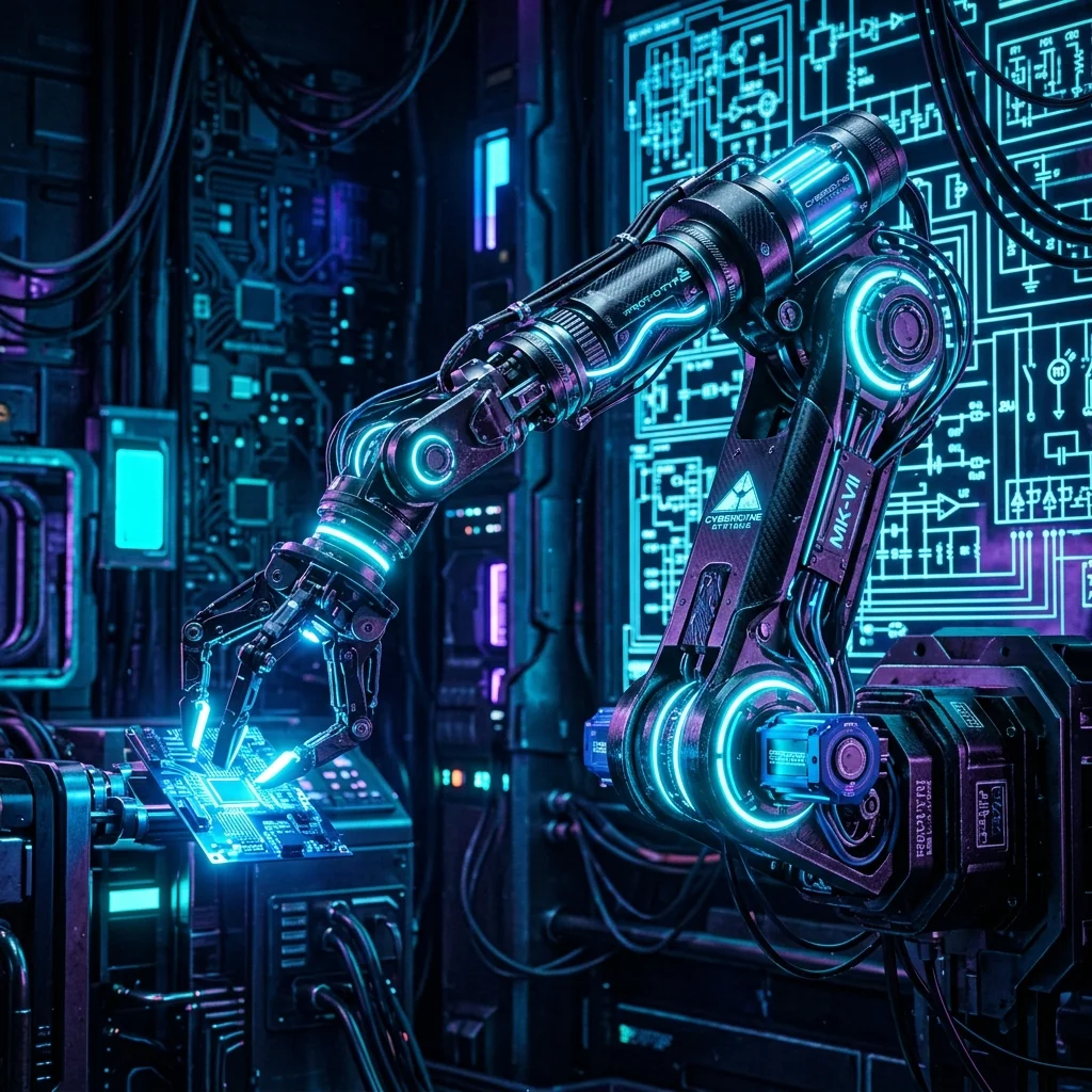 Smart Robotic Arm visual showcase