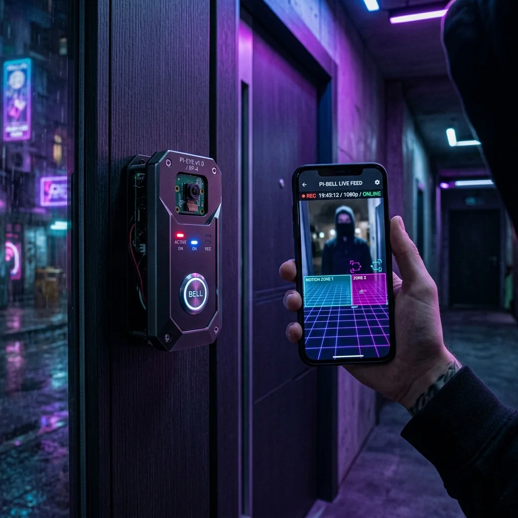 Smart Video Doorbell visual showcase